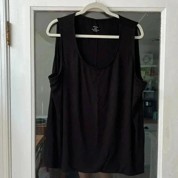 Grace Tops - Grace black tank size 3x
